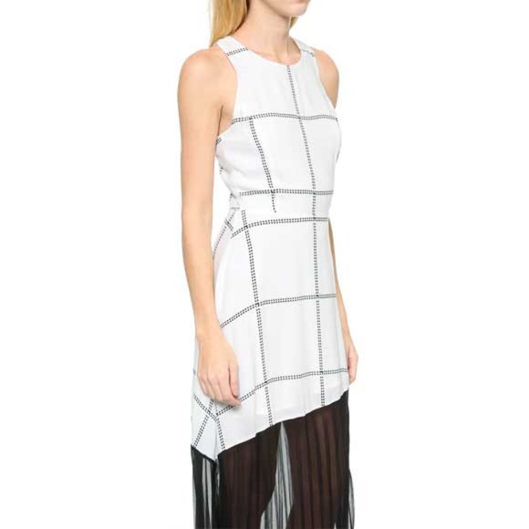 *Line & Dot | Ryder Pleat Maxi Dress Size M - Picture 3 of 11